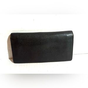 Coach vintage Elegant Black Leather Wallet